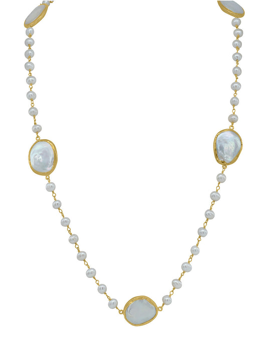 Pearl by the Yard Station Necklace Necklaces