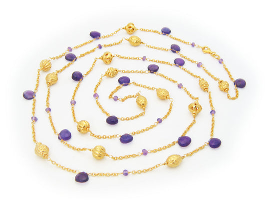 Royal Amethyst Necklace Necklaces