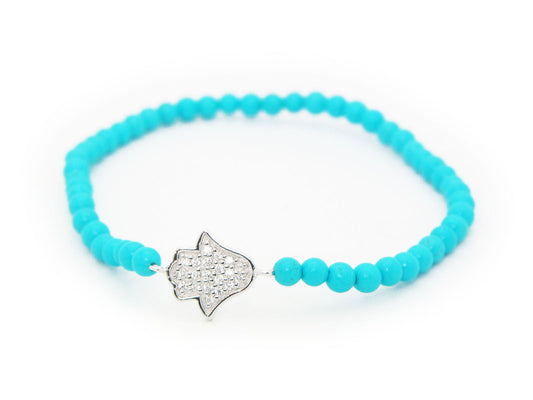 Turquoise Hamsa Bracelet Bracelets