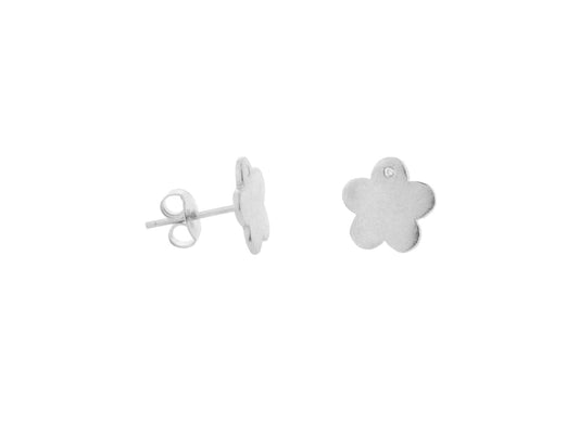 Graffiato Flower Stud Earrings Earrings