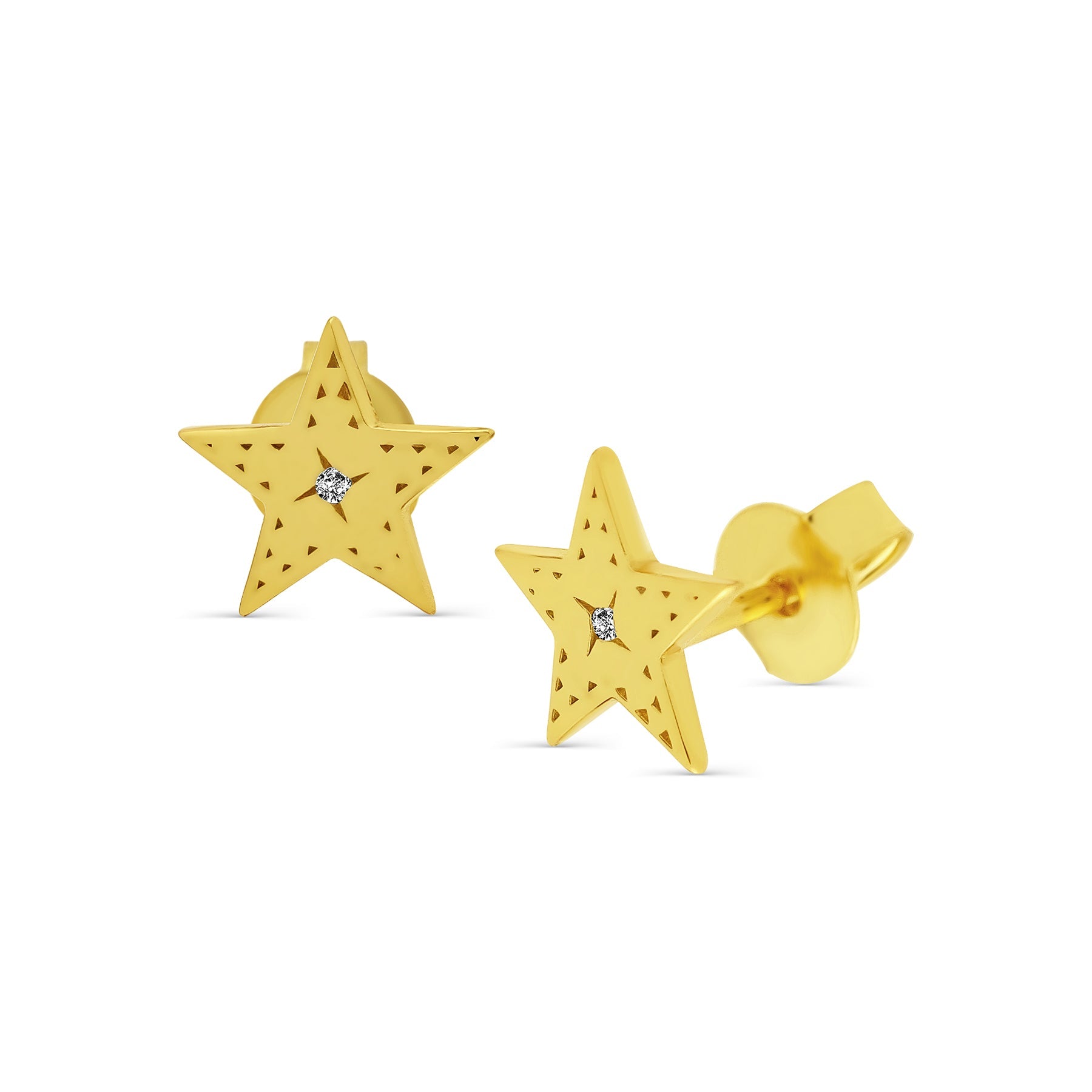 North Star Stud Earrings Earrings