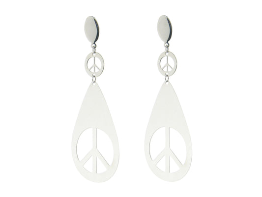 Liberty Peace Sign Earrings Earrings