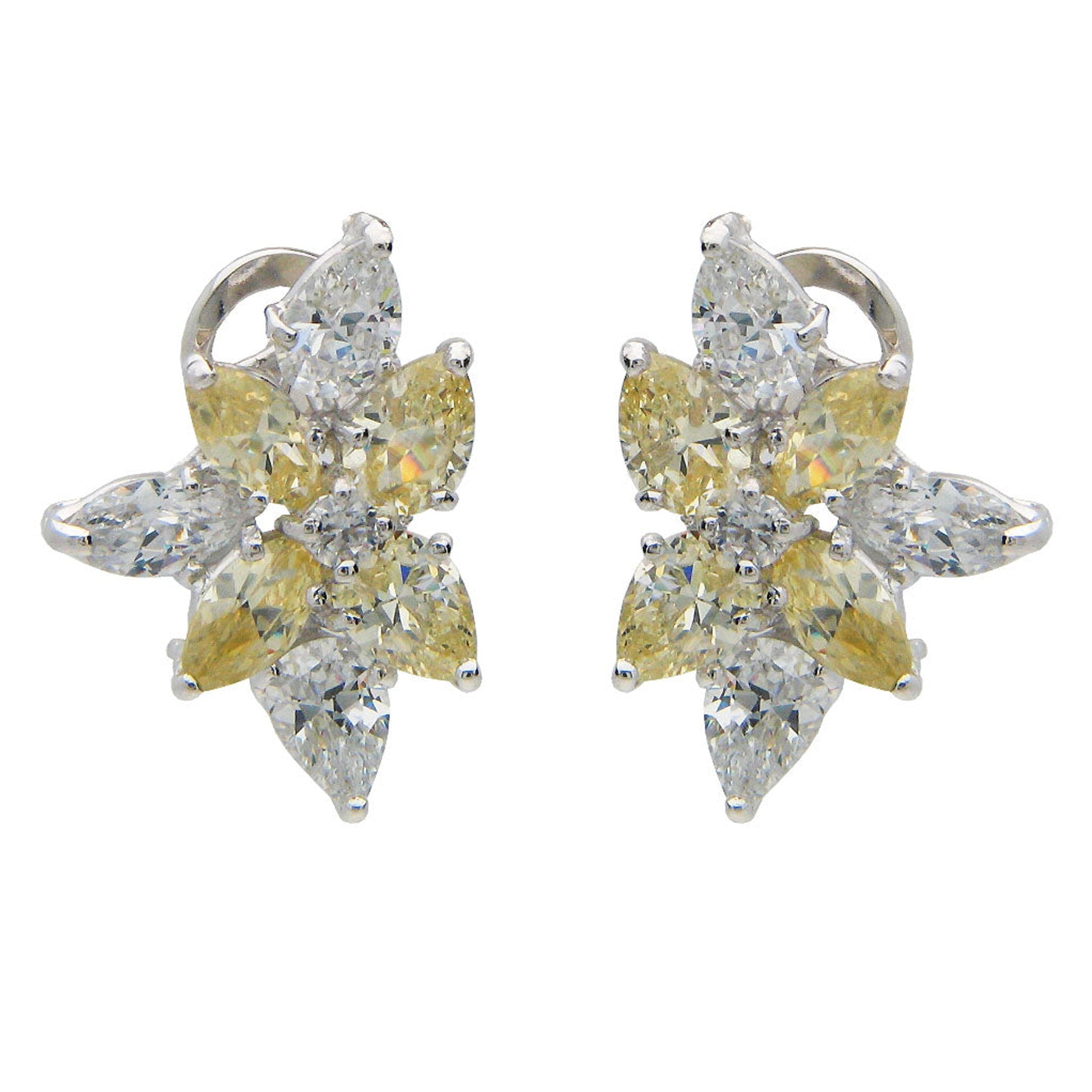 Signature Art Deco Canary Stud Earrings Earrings
