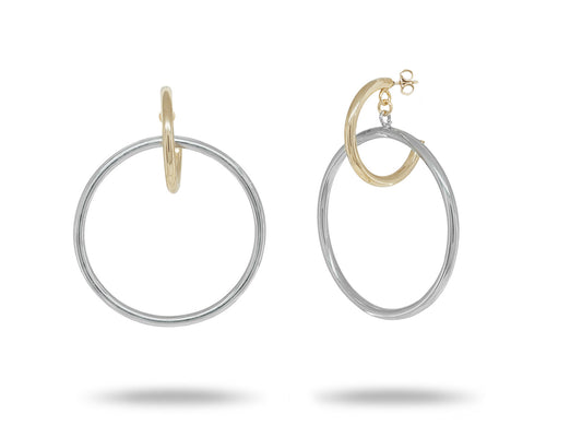 Floating Hoops Earrings Earrings