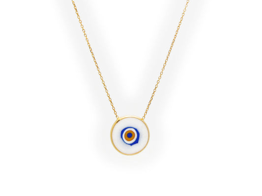 Crystal Evil Eye Necklace Necklaces