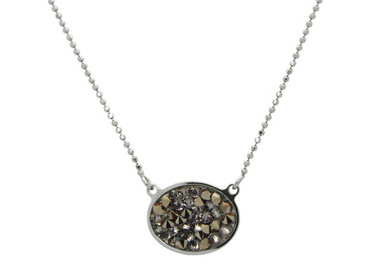 Druzy CZ Necklace Necklaces