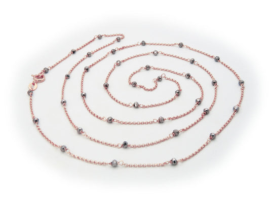 Rose Hematite Nuggets Necklace Necklaces