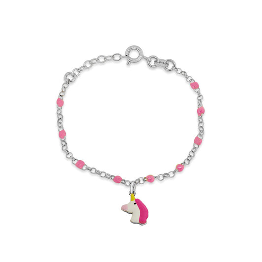 Colorful Pink Unicorn Bracelet Bracelets