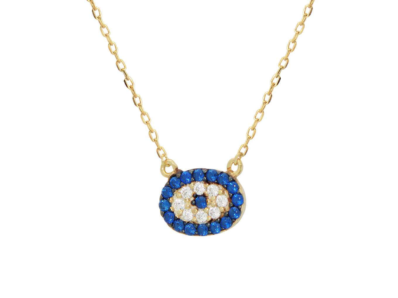 Mini Evil Eye Necklace Necklaces