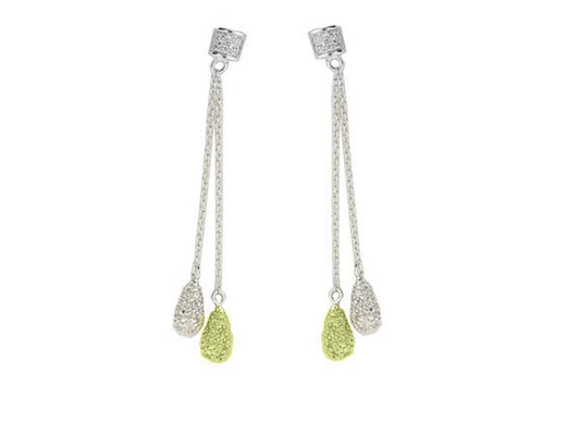 Drop Briolette Earrings  Fine Jewelry 925 Sterling Silver Earrings