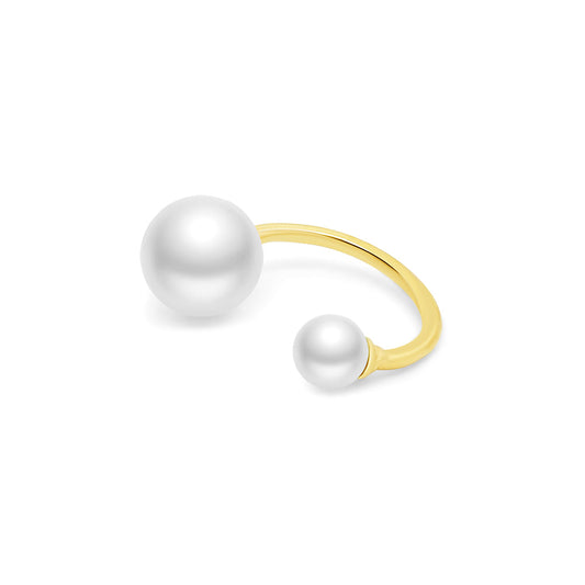 Shell Pearl Cuff Earring Earrings