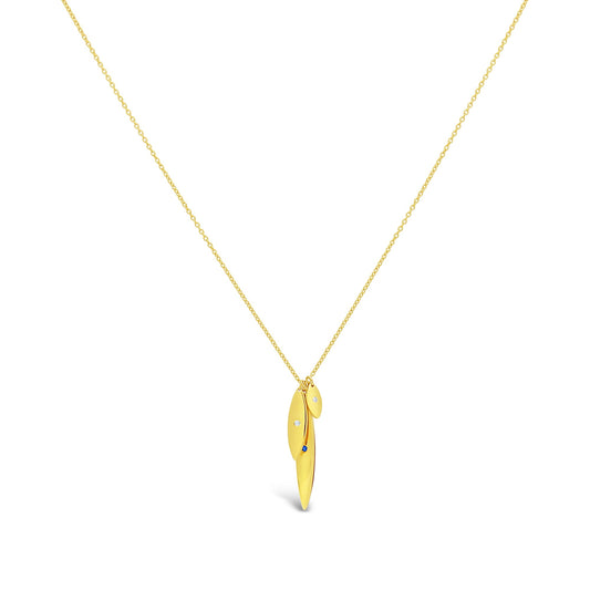 Stacked Elongated Eyes Necklace Necklaces