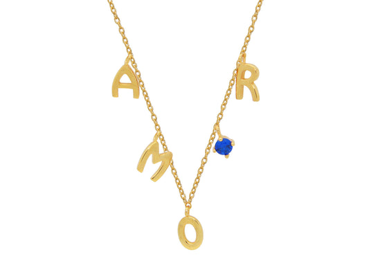 Golden AMOUR Necklace Necklaces