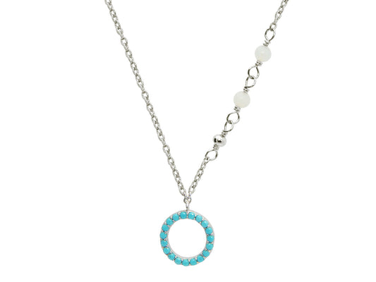 Aqua Eternity Necklace Necklaces