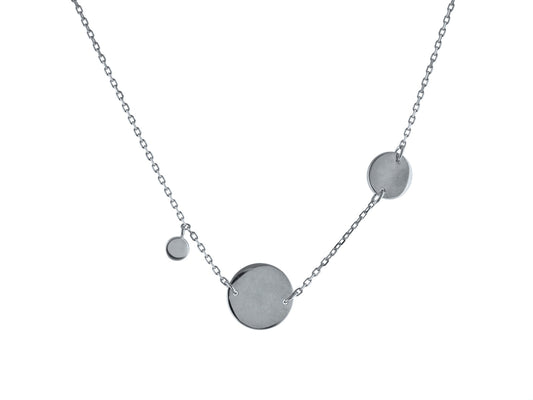 Engravable Greek Discs Necklace Necklaces