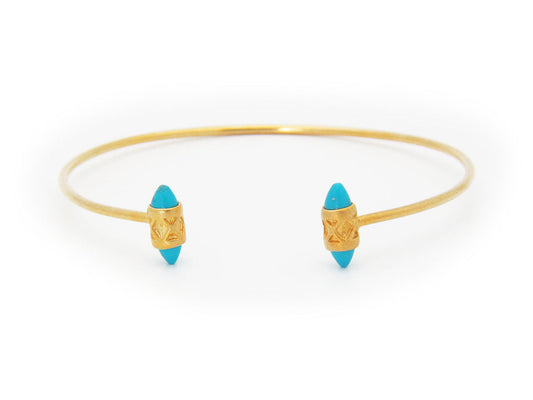 Flinstones Turquoise Bangle Bracelets