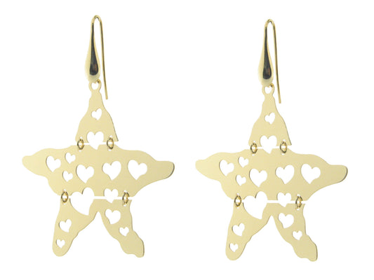 Moveable Star Earrings Earrings