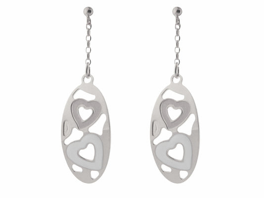 Italian Dangling Swirls Earrings Earrings