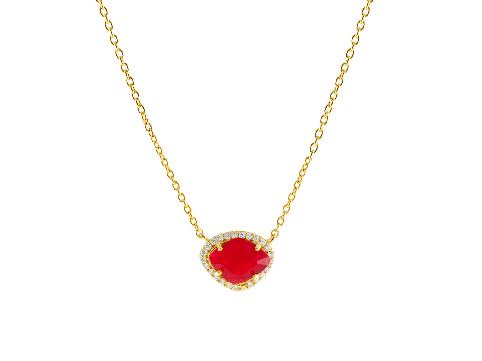 Mini Red Vibrance Necklace Necklaces