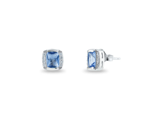 Blue Flash Studs Earrings