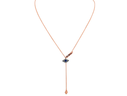 Hamsa & Evil Eye Lariat Necklace Necklaces