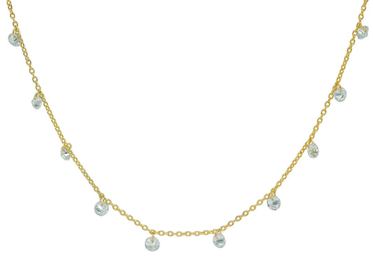 Mini Nude Stones Chain Necklaces