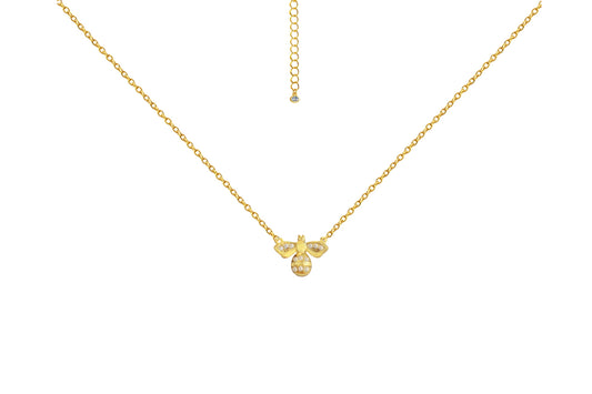 Golden Bumble Bee Necklace Necklaces
