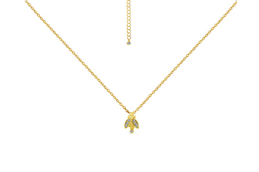 Golden Bug Necklace Necklaces