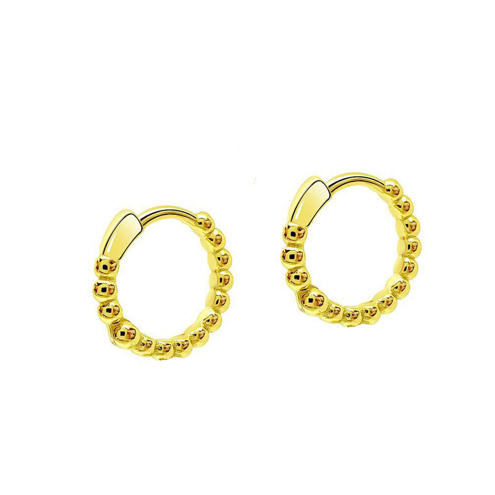 Classic Sphere Hoop Earrings Earrings