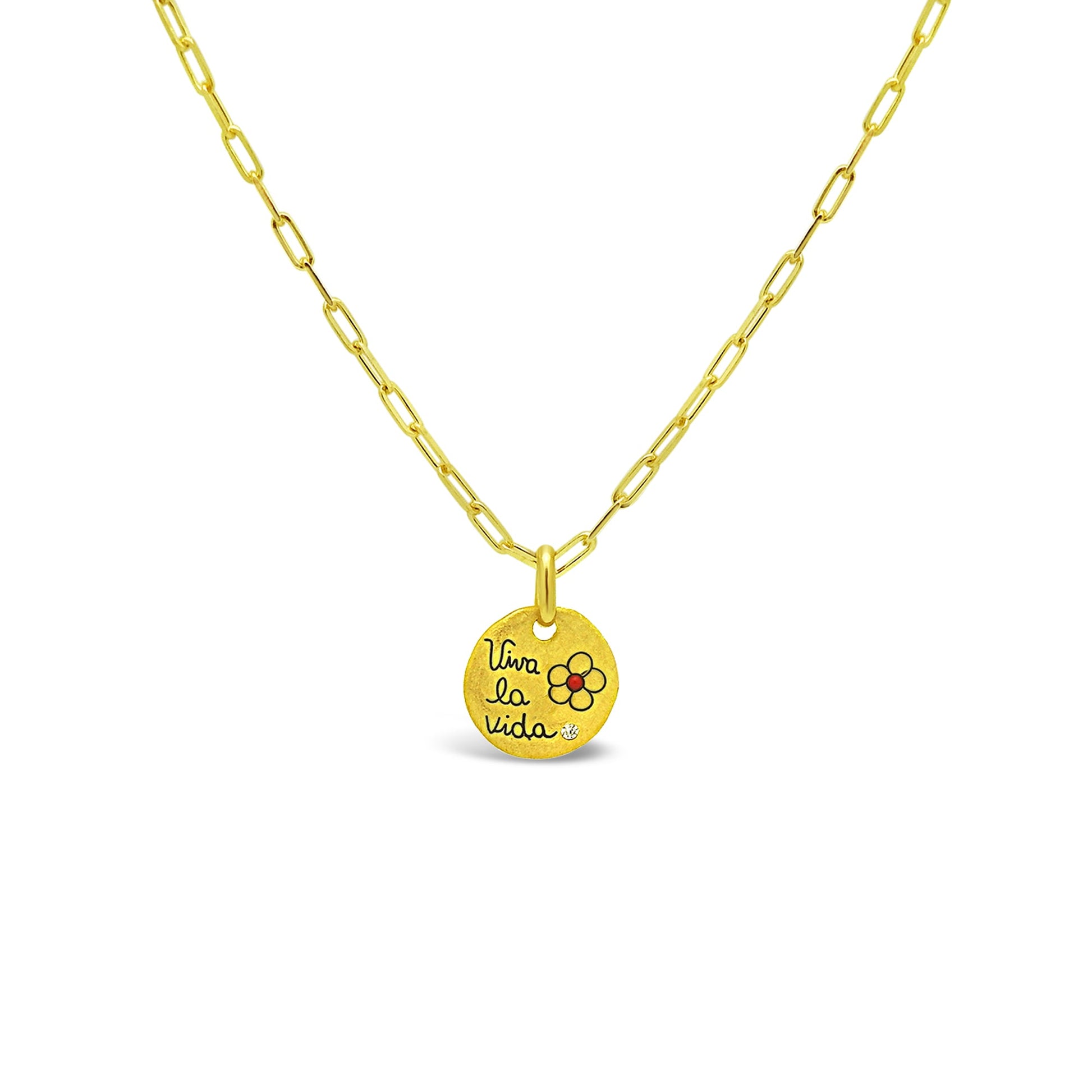 Viva la Vida Disc Necklace Necklaces