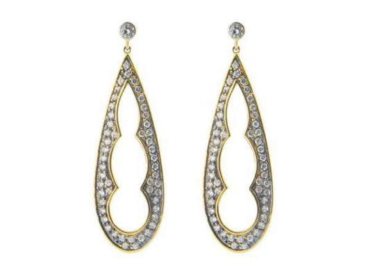 Pear Drop CZ Earrings Earrings